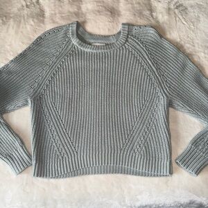 Abercrombie Shaker Stitch Crew Sweater